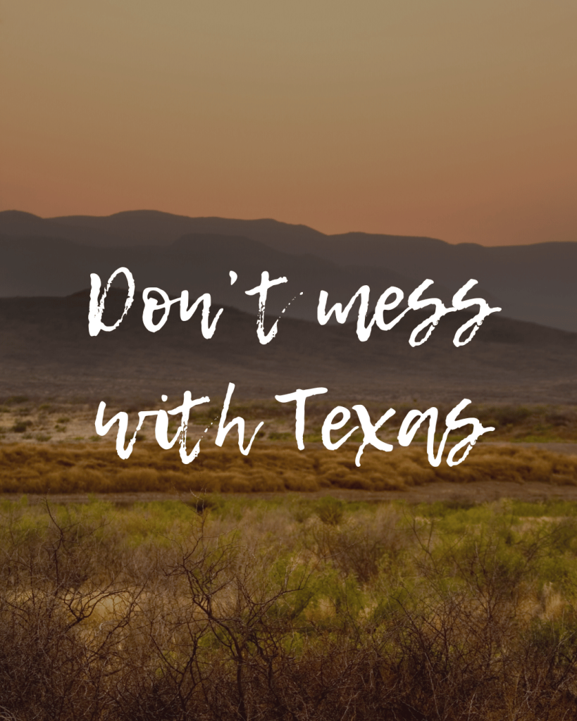 Don't Mess with Texas!