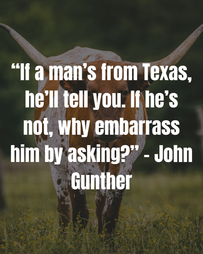 Have fun with Texas quotes, send this to friends outside the state!