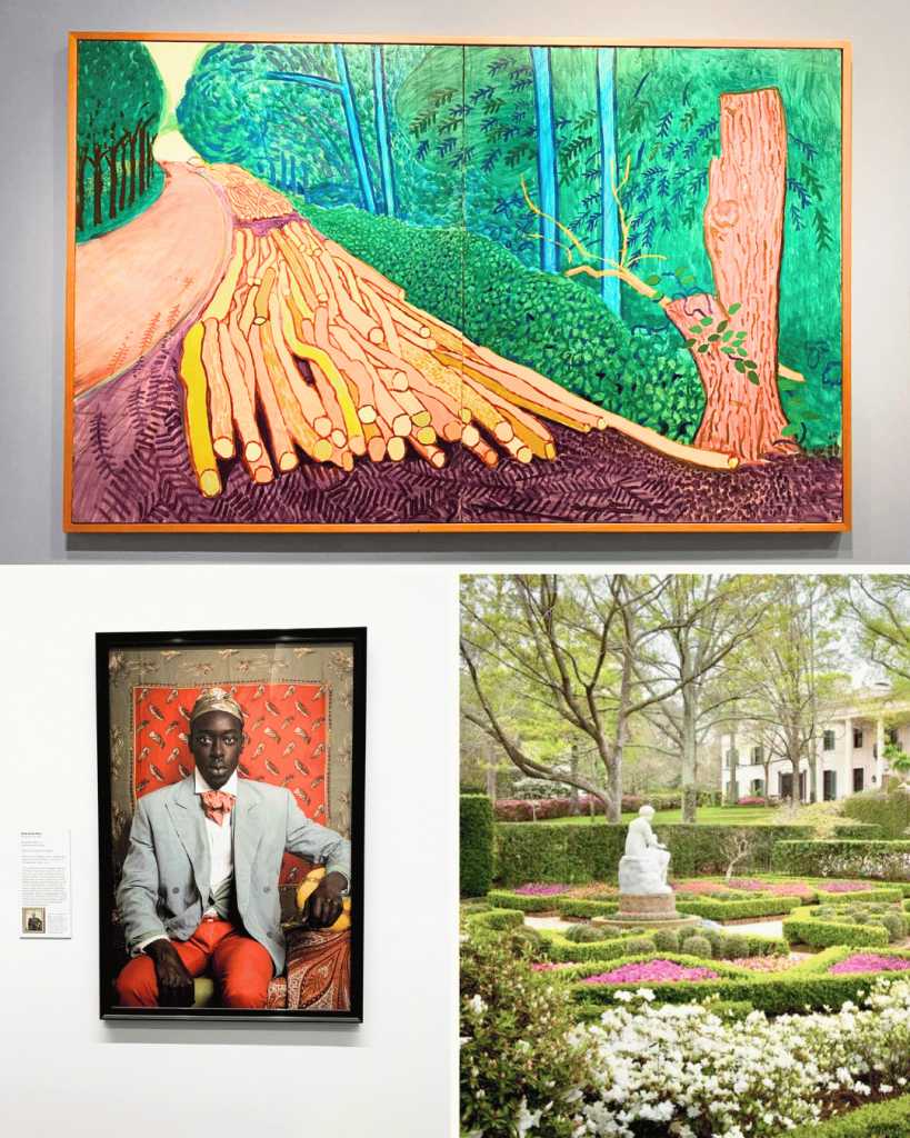 Houston Museum of Fine Arts and the Bayou Bend Collection are beautiful attractions