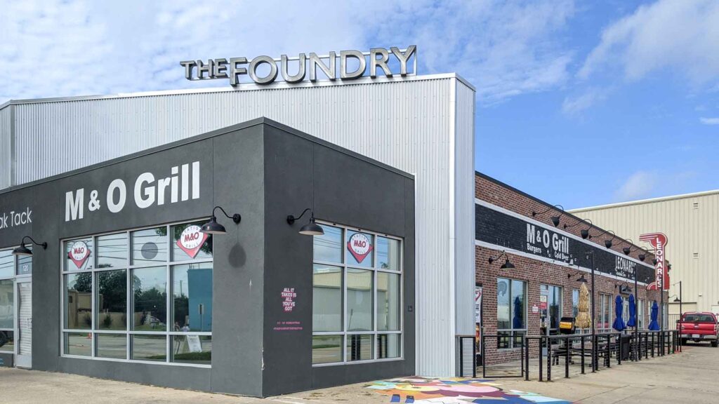 The Foundry district in Fort Worth