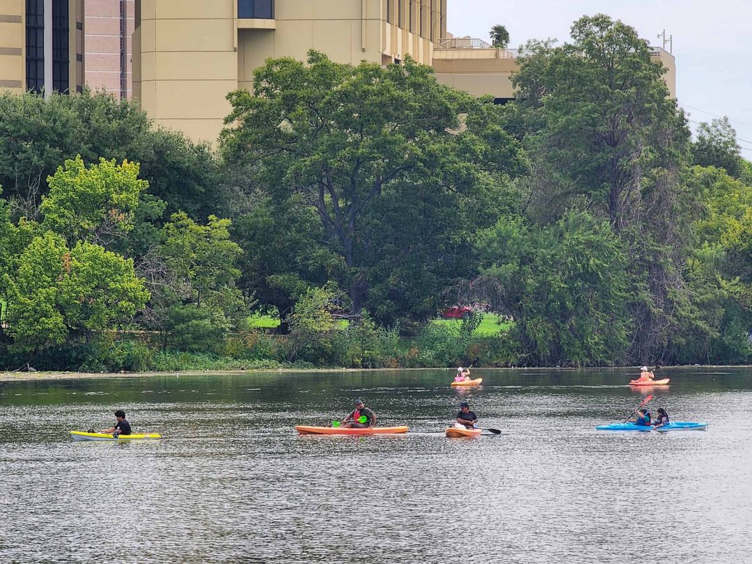 Ultimate Guide to Ann amp Roy Butler - Kayakers And Paddlers At Lady Bird Lake In Austin 1080x810 