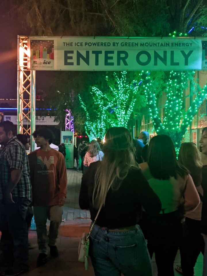 Discovery Green Ice Skating in Houston, TX 2023
