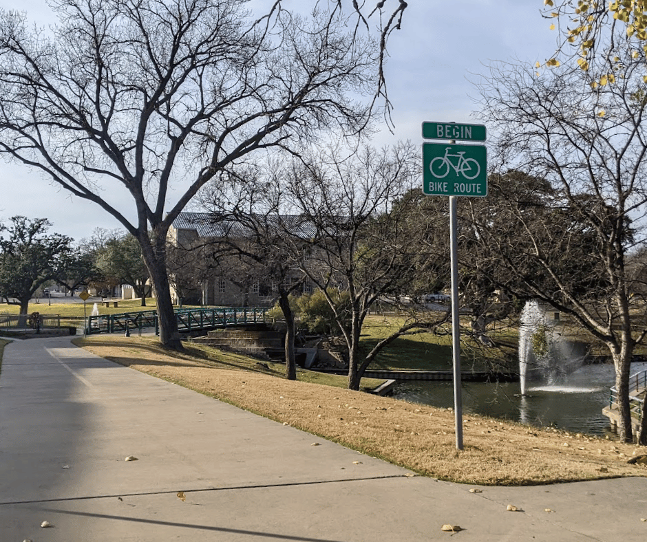 Granbury area biking and hiking has lots of possibilities