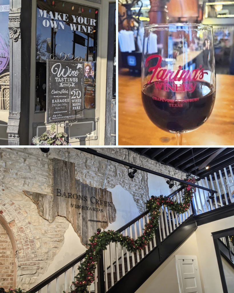 Granbury wineries have great vibe and are fun to relax