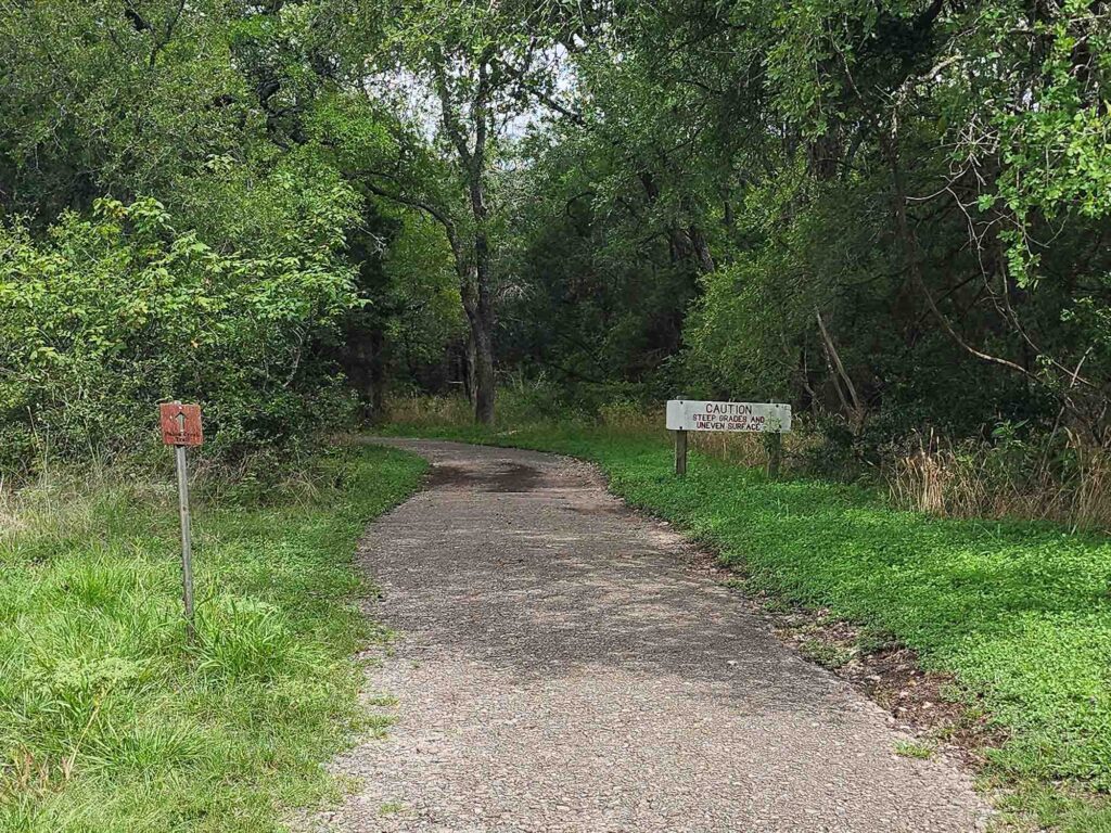 While Onion Creek trail is paved it is uneven and bumpy in some places