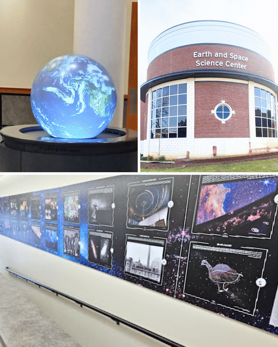 The Earth and Space Science Center is located on the TJC campus