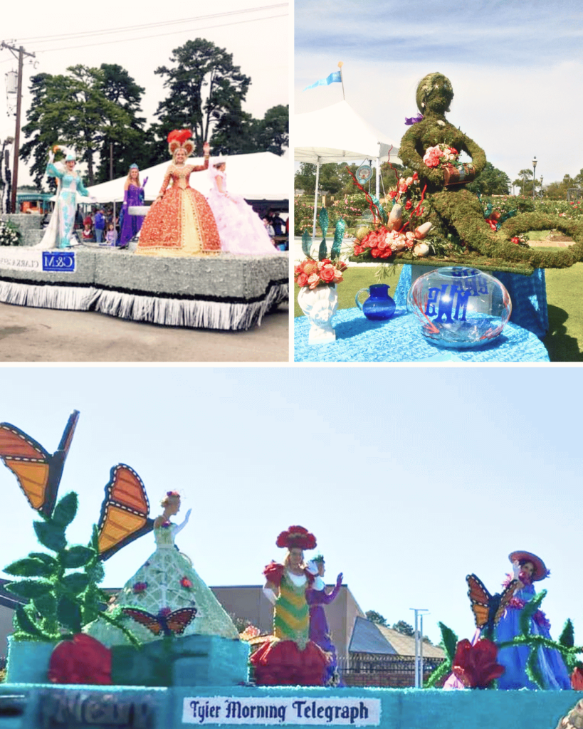 Tyler Rose Festival parade is a lot of fun