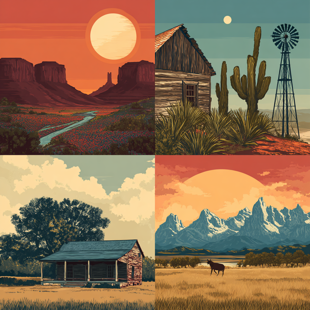 Texas is a land of many landscapes