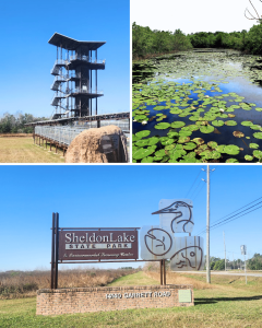 Sheldon Lake State Park is an easy drive from downtown Houston